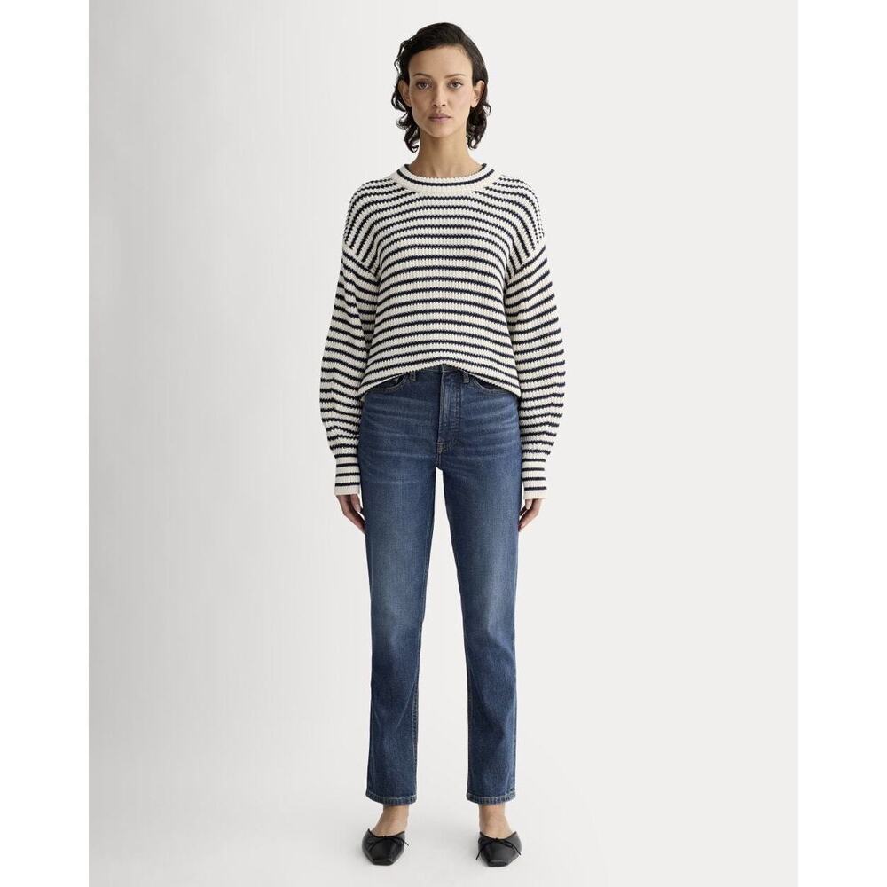 Everlane Women's Original Cheeky Jean in Vintage Dark, Size 30, 26.5” Inseam